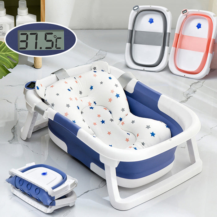 Smart Fold Antibacterial Baby Bathtub